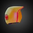 GoGoHelmetBack34Left.jpg Big Hero 6 GoGo Tamago Helmet for Cosplay