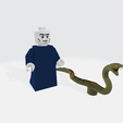 LORD-VOLDEMORT-ET-NAGINI-minifig.png 7 Hogwarts teachers, Dobby, bellatrix, voldemort, nagini, dragonneau