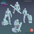 IM-Human-Worker-1.png Human Worker Set ‧ Sci-Fi Miniature ‧ Wargame Miniatures ‧ Tabletop 3D Model ‧ RPG Miniature ‧ Cyberpunk Construct ‧ Steampunk War Machine ‧ STL FILE