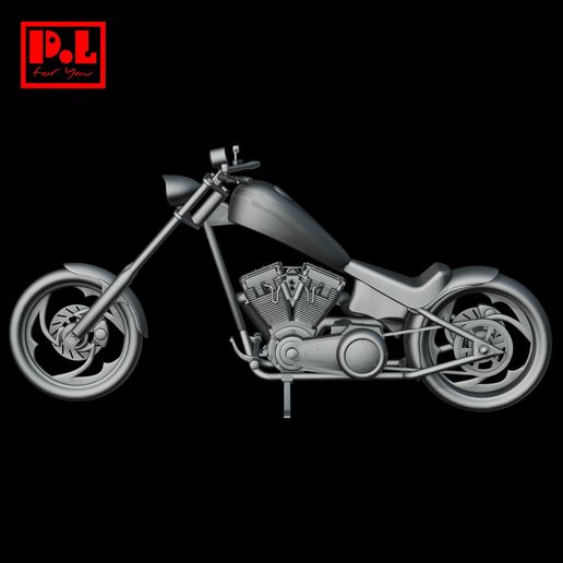 Harley-Davidson Titan Sidewinder Chopper (2004)