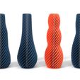 SPIRAL-COLLECTION.JPG STL-Datei SPIRALVASEN-KOLLEKTION・3D-Druck-Idee zum Herunterladen