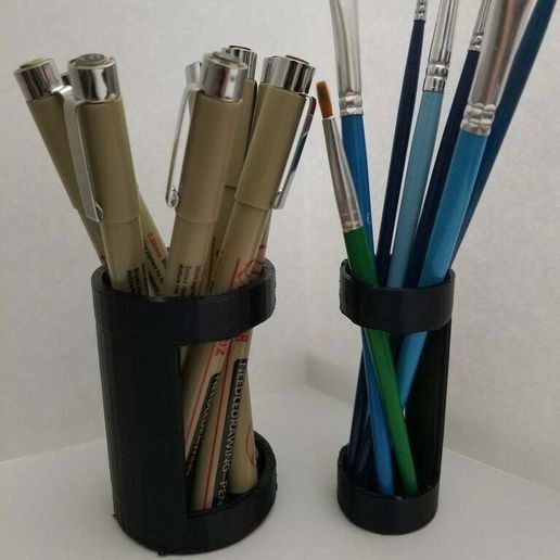 Paint brush holder - 3D model önizlemesi
