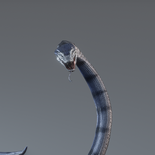 🐍 Snake - stl included and posable・ STL File for 3D printing・Cults