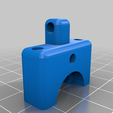 groove_mount_cap.png Minimal Bowden adapter kit for Replikeo Prusa i3 Rework
