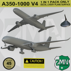 E3.png 3D file A350-1000 V4・3D printable model to download