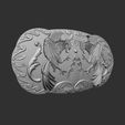 03.jpg plate or buckle of fighting cocks