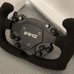 imms.jpg STL file Sim Racing Steering wheel・Model to download and 3D print