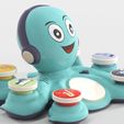 Retopo12_0014.jpg likid Octopus Rock'n'Roll,Learning,Music Enlightenment,Early Developmental Toy