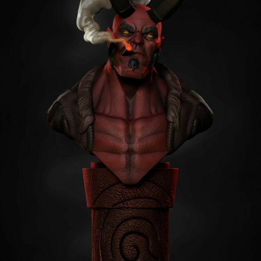 hellboy-render-01.jpg Hellboy busto
