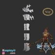 untitled_TR-11.png 48" Terra Chaos Ripper 3D Model - 3D print Ready - For 3D Printing - Chaos Ripper Keyblade - Terra Cosplay - Kingdom Hearts Birth By Sleep