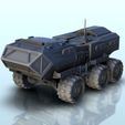 1.jpg All-terrain SF vehicle on wheels 13 - Vehicle tank SF Science-Fiction Sci-Fi Necromunda