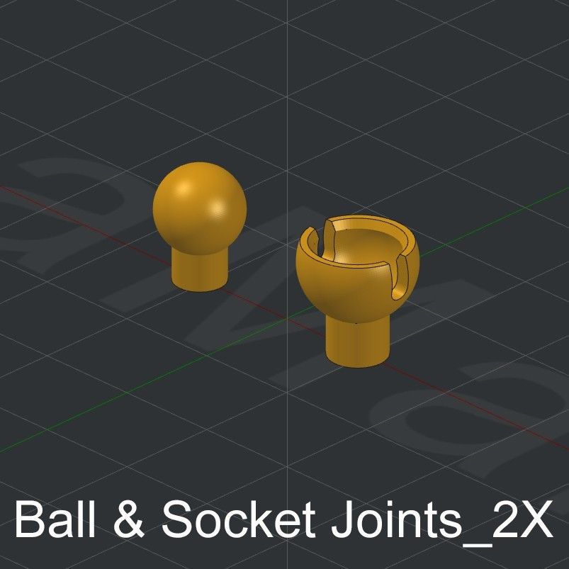 Ball & Socket Joints_2X.jpg Fichier STL Grimlock・Objet pour impression 3D à télécharger, biglildesign
