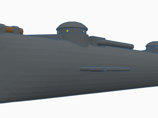 🎨 Simple CSS/ H.L. Hunley・Free 3D File for ・Cults