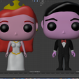 novios.png Wedding Couple Funko Bride and Groom