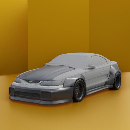 🐎 *ON SALE* 1995 MUSTANG BODY KIT - 28oct - 01・ STL File