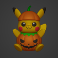 Render-5.png Pikachu Halloween 2 - Pokemon