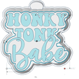 Honky-Tonk-Babe.png Honky Tonk Babe Freshie Mold STL