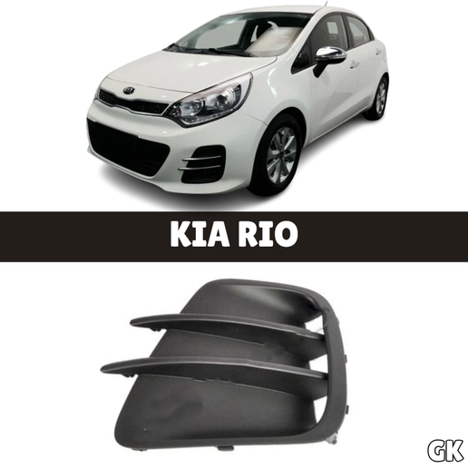 Kia Rio Fog Light Cover