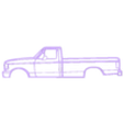 1992 FORD F-150 9TH GEN.stl Ford F150 Silhouette Evolution Bundle