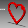 3.PNG heart-simple 3D print model