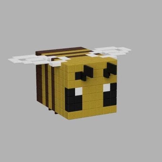 🐝 Minecraft Bee・Free STL File for ・Cults