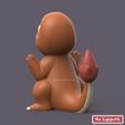 HalloweenCharmander02.jpg POKEMON - HALLOWEEN HORROR CHARMANDER (EASY PRINT NO SUPPORT)