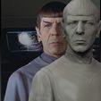 Spock_0008_Слой 14.jpg Mr. Spock from Star Trek Leonard Nimoy bust