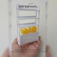 WEST-ELM-MID-CENTURY-BOOKSHELF-5.png Miniature Bookshelf, 3D Print Dollhouse Bookshelf, Mid-Century Bookshelf for Dollhouse, 3D Model, Dollhouse 3D Print File