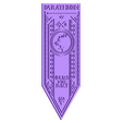 1Casa-Baratheon.stl Baratheon house banner, throne game