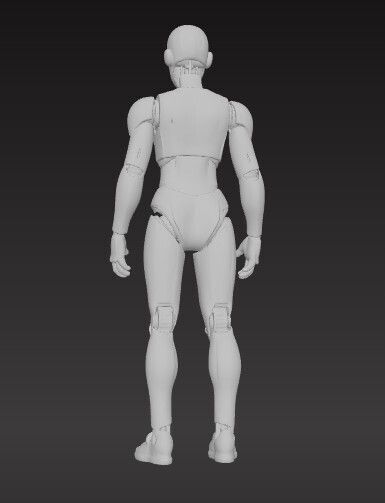 🤖 Articulated Robot Humanoid Figure: 3D Printable Poseable Model・ STL ...