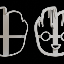 0001.png 3D file Baby Groot cookie cutter・3D printing design to download