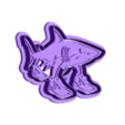 tralalero v2.stl Brainrot Viral cutters x10 / cake cutter
