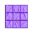 Ruins_-_Base_Tile_3x3_1.stl Фэнтезийная местность для варгеймов - Разрушенные участки стен