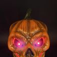 Scary Pumpkin King Lantern