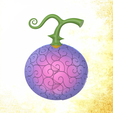 one-piece-devil-fruit-stl-3d-printed-file.png Baku Baku no Mi ou Munch Munch Fruit, One Piece Wapol devil fruit .stl files, prontos para impressão 3d