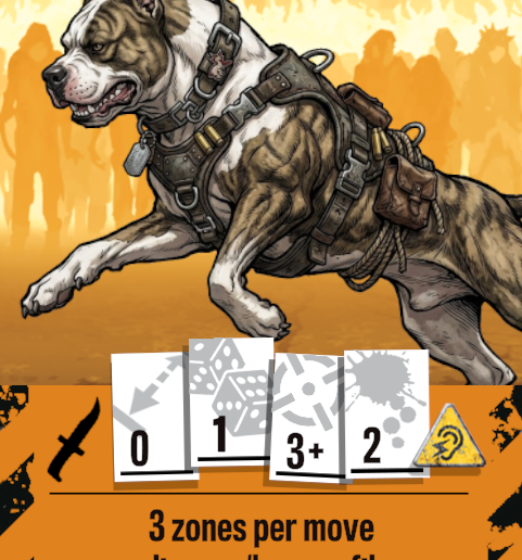 custom dog companion for zombicide remi