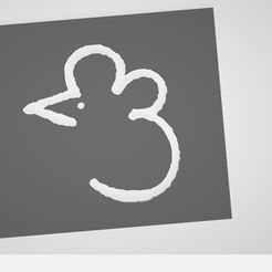 mousestencil.jpg Fichier STL gratuit Pochoir du symbole de la souris de la série TV reboot・Modèle imprimable en 3D à télécharger