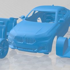 BMW-X6-M-Sport-2020-Cristales-Separados-1.jpg BMW X6 M Sport 2020 Voiture imprimable