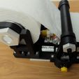 B007.JPG Toilet paper dispenser on a 3D printer