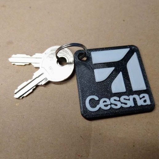 Cessna keychain - 3D model önizlemesi