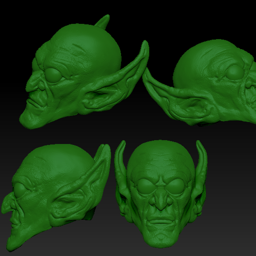 marvel legendsThe Terrifying Green Goblin head That Was Scrapped From 2001's Spider 3D model