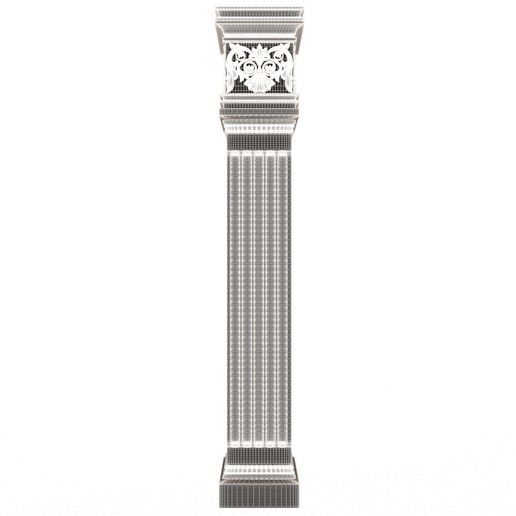 Wireframe-High-Column-Capital-01102-6.jpg Column Capital 01102