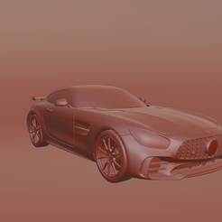 2.png Fichier STL MERCEDES AMG GT R 2017・Objet pour impression 3D à télécharger