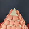 20231103_115539.jpg Macaron Pyramid Tower - 2 sizes - Displays up to 84 Macarons