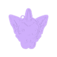VAPOREON.stl Schlüsselanhänger / keychain , POKEMON , EEVVE EVOLUTIONS