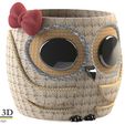 ISO2.jpg Cute owl Pot model 3