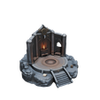 temple-2.png Диорама тронного зала древнего храма - фэнтезийная 3D модель для печати - STL + текстурированная GLB - цельная платформа для монументов для ролевых игр, варгейминга и демонстрации