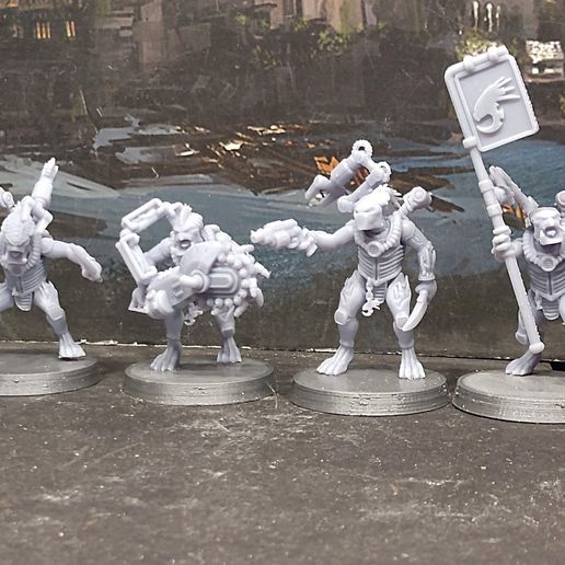 Zerg Followers of Jean Thief Spiritual Group 3D model