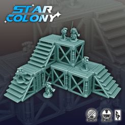 resize-mmf-16.jpg STL file Star Colony Scaffolding Ste・3D printable model to download