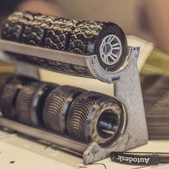 tyre2.jpg Бесплатный STL файл OpenR/C F1 Tyre Rack・Дизайн 3D-печати для загрузки